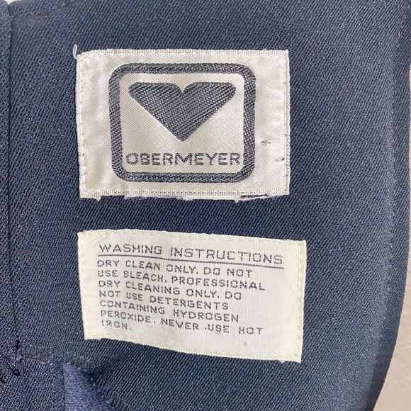 OBERMEYER Black Ski Jumpsuit Women’s Size Small Vintage Overalls Snowsuit Zip - Picture 6 of 10